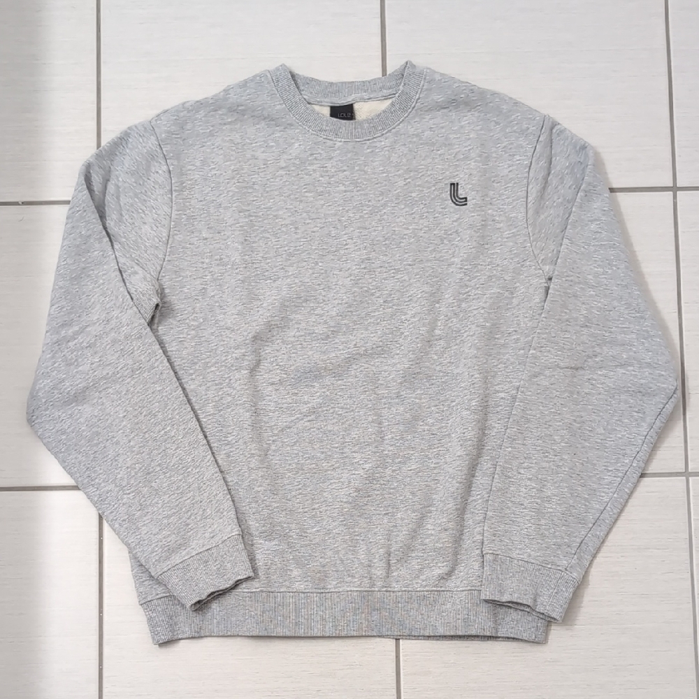 Lole Grey Crewneck Pullover Sweatshirt